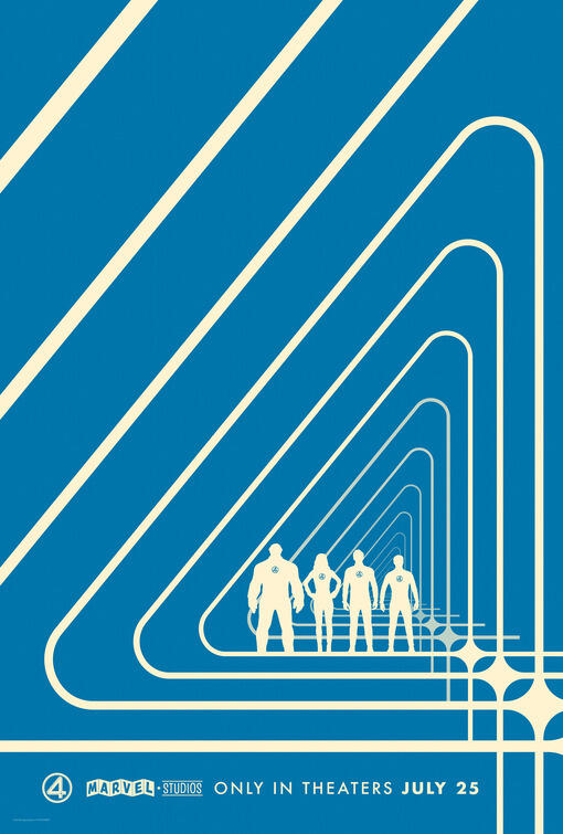 The Fantastic Four: First Steps movie poster